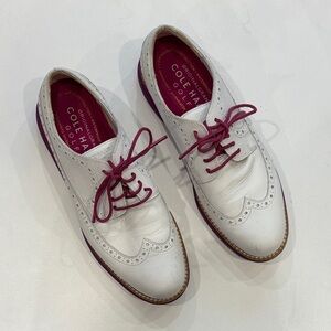 Cole Haan White and Pink Athletic Shoes